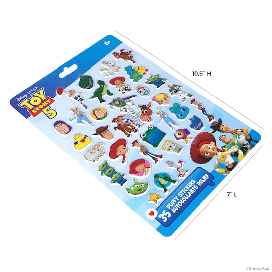 Disney® Pixar Toy Story 5 Puffy Stickers